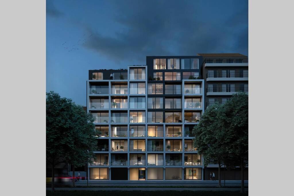 Schitterend Nieuwbouw Appartement In Gent Dış mekan fotoğraf